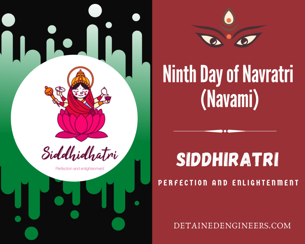 Siddhiratri avatars of the Goddess Durga